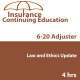 4 hr 2026 Law & Ethics Update 6-20 All Lines Adjusters CE