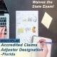 40 hr 6-20 -All Lines Accredited Claims Adjuster Designation Online Course